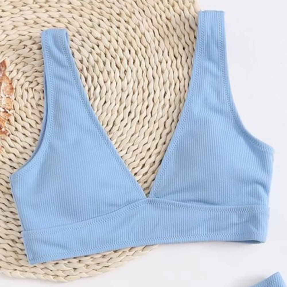 Light blue bathing suit